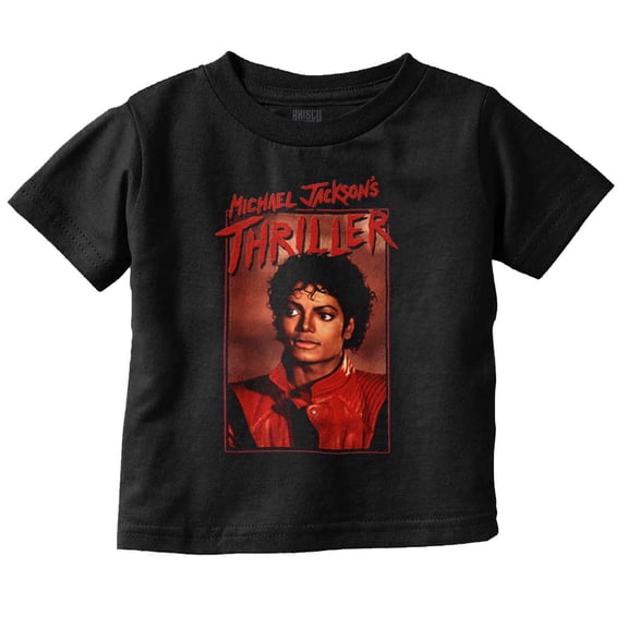 Michael Jackson Thriller Music Video Toddler Kids Crew Neck Graphic T-Shirt Brisco Brands 6M