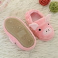thumbnail image 6 of Fozruso Girls Slippers For Kids Winter Soft Pig Design Indoor Cozy Warm Toddler Slippers For Daily Wear And Parties,Winter Lined Slippers Sizes 9 Little Kid(4-5 Years), 6 of 6