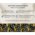 thumbnail image 5 of Soimoi Cotton Canvas | 56" Wide, Sold by 5 Yard | Animal Pattern - Blue | Durable Medium Weight Fabric for Bags, Curtains, Crafts & Dcor, 5 of 7
