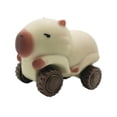 thumbnail image 4 of Carpincho Pull and Joys juguete de viaje juguete Flexible creativo sensorial Fidget coche de juguete tirar hacia atrás coches para niñas niños en edad beige, 4 of 10