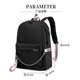 thumbnail image 3 of Mochila De Gran Capacidad BTS De 16 Pulgadas Con Carga USB, 3 of 4