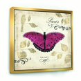 thumbnail image 1 of Red Farmhouse Butterfly - Farmhouse Framed Canvas, 1 of 3