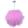 thumbnail image 1 of JFBUJC Feather Light Shade For Ceiling Pendant Light 30cm Fluffy Lamp Shade Lampshade Lightshade For Lamp, 1 of 4