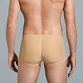 thumbnail image 6 of comerut Men Breathable Mid-rise Underpants Solid Color Butt Lift Shaper Hip Pad Shorts Panties Fake Butt Seamless Underwear, 6 of 7