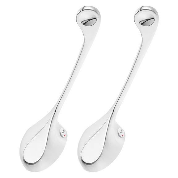 NIAIZEK Copper Faucet Handles, Modern Design, Easy to Install Replacement Parts for Bathroom and Kitchen