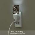thumbnail image 5 of Salouo Christmas Cookie Reindeer for Night Lights Plug into Wall 1 Pack, 0.5W Plug in Night Light with Dusk-to-Dawn Light Sensor LED Nightlight for Bathroom, Adult, Hallway-US, 5 of 7