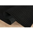 thumbnail image 2 of Beverly Rug Fluffy Modern Ultra Soft Plush Non Slip Easy Shag Indoor Area Rug Black 2x3, 2 of 9