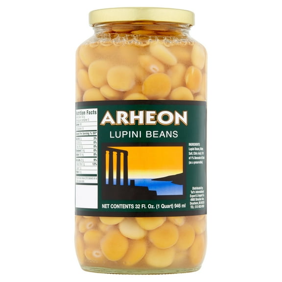 Arheon Lupini Beans, 32 fl oz