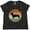 Black Leopard, variant on Inktastic Dachshund Dog Retro Sunset Women's Plus Size T-Shirt
