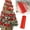 Red, variant on TFYZYY Red Christmas Mesh Ribbon - 9.14 Meters, White/Gold Foil for DIY Tree Ornaments & Crafting (Polyester Spandex)