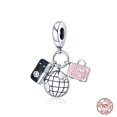 thumbnail image 1 of Ajuste Pandora 925 pulsera Original camaleón luminoso luciérnaga mariposa plata encantos cuentas para DIY joyería de Navidad fabricación de regalos Dengxun unisex, 1 of 2