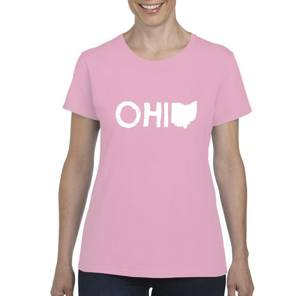 IWPF - Women's T-Shirt Short Sleeve - Ohio Map