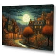 thumbnail image 2 of DESIGN ART Designart "Sunset Haven Ii" City Art Deco Wall Art Prints 20 in. wide x 12 in. high, 2 of 5