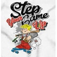 thumbnail image 2 of Dennis The Menace Step Your Game Up Men's Long Sleeve Tee T Shirt Brisco Brands S, 2 of 6