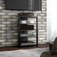 thumbnail image 2 of Topcobe Basics Storage Shelving Organizer for Kitchen, Living Room, Black, 2 of 7