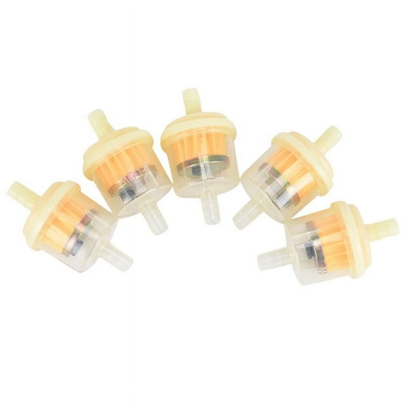 10Pcs ATV Quad Petrol Gas Inline Fuel Filter Dirt Pit Bike Minimoto Motorcycle