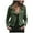 Green, variant on EGNMCR Women's Long Sleeve Hoodless Denim Outwear & Jackets, Women's Casual Denim Jacket, Fashion Women Long Sleeve Open Front Short Cardigan Zipper Jacket Coat Top Women Coat