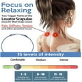 thumbnail image 2 of Portable Ems Lymphatic Relief Neck Massager, Ems Electric Neck Pulse Acupoints Massager Device, 2 of 5