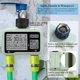 thumbnail image 4 of Temporizador de riego automático/manual de 2 vías, riego automático para césped de jardín, temporizador de riego con retardo de lluvia/bloqueo para niños/IP65 impermeable/pantalla LCD grande, 4 of 5