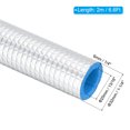 thumbnail image 2 of Uxcell 6.6Ft 13/16"ID 1-1/4"OD Insulation Foam Tube with Aluminum Foil,Silver Blue, 2 of 5