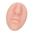 thumbnail image 1 of Silicone Practice Model, Wide Applicability Versatile Practical Silicone Nose Model With Mouth For Salon Light Fleshcolor, 1 of 8