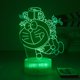 thumbnail image 4 of Flip Doraemon Luz Nocturna Figura Anime Doraon 3d Lámpara Cómics Iluminación Remota LED Carga USB Decoración Del Hogar Regalo De Cumpleaños, 4 of 4