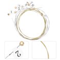 thumbnail image 1 of AURARMLET 7 Set Metal Strings for Lyre Harp Musical Instrument Accessories Assorted Color, 1 of 8
