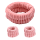 thumbnail image 1 of Diadema de Spa para mujer, diadema de maquillaje Facial de microfibra con muñequeras, diadema elástica y esponjosa para lavado de cara, 1 of 6