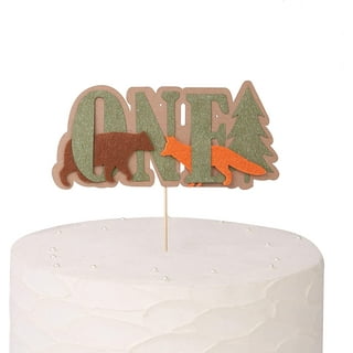 Camping Cake Topper