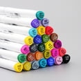thumbnail image 2 of Amdohai 80 Vibrant Colors Art Markers Set Double Tip Broad Fine Point Alcohol-Based Quick Drying Marker, 2 of 8