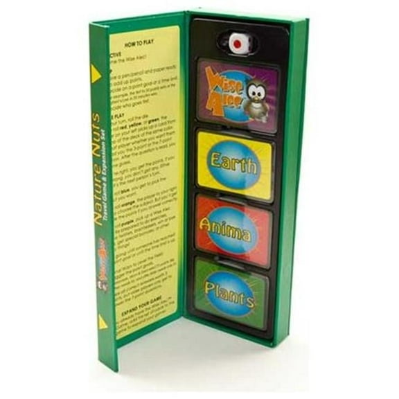 Griddly Games  Wise Alec - Nature Nuts Travel Game & Expansion Pack