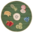 thumbnail image 3 of Safavieh Chelsea Brittania Bordered Area Rug, Hunter Green, 4' x 4' Round, 3 of 12