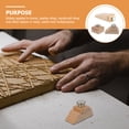 thumbnail image 4 of 3pcs Hand Sanding Block Wooden Sanding Block Wooden Hand Sandpaper Block for Polishing, 4 of 9