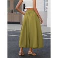 thumbnail image 3 of Falda maxi larga burbuja ELLEVEN verde talla mediana, 3 of 6