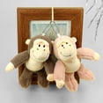 thumbnail image 4 of kjfeif Plush Keychain Pendant Cute Bag Hanging Ornament Soft Accessory for Keys and Bags Cute Plush Pendant Keychain Doll Bag Pendant for Children birthday present, 4 of 9