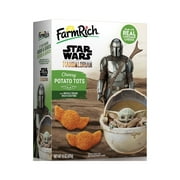 Farm Rich Star Wars Mandalorian Cheesy Potato Tots, Kid Friendly, Frozen, 15 oz