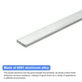 thumbnail image 3 of Square Aluminum Flat Bar, 2 Pack 1/4" Thickness 1" Width 10" Length, 3 of 5