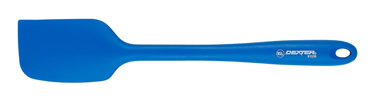 Dexter-Russell 91508 SofGrip 11 Blue Slotted Silicone Fish / Egg