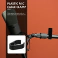 thumbnail image 4 of Eease 10pcs Mic Cable Clips 20mm Microphone Stand Cable Holders Clamp, 4 of 5