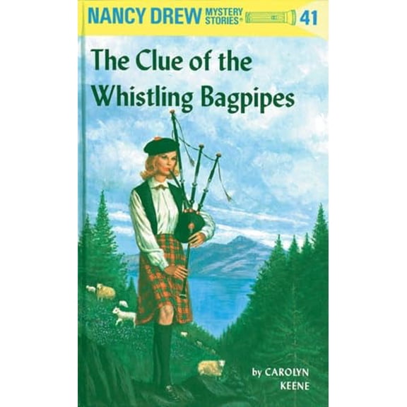 Pre-Owned Nancy Drew 41: the Clue of the Whistling Bagpipes (Hardcover) 9780448095417