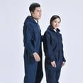 thumbnail image 6 of Worker Clothing Workwear Overalls Denim Jumpsuit Men Women Factory Uniforms Work Coveralls Long-Sleeve Thick Hooded Welding Suit, 6 of 14