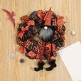 thumbnail image 6 of Festival Halloween Wreath Hanging Sign Gothic Wreath Horror Decorations, 6 of 7