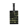 thumbnail image 6 of Balery American Flag Camo Print Durable Luggage Tags with Secure Strap, Personalized Travel ID Tags for Suitcases, Bags, and Backpacks - Easy Identification for Men and Women, 6 of 8