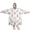 Princess Unicorn Star, variant on Wearable Oversized Blanket,Princess Unicorn Star Pattern Wearable Blanket Hoodie for Adults,Cozy Hooded Blankets with Super Pockets,Super Warm Fuzzy Pullover for Women & Men