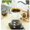 thumbnail image 4 of 100-piece V-shaped coffee cup filter paper cone for hand-drip coffee filter cups, 4 of 7