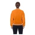 thumbnail image 5 of Women's New Era  Orange Tampa Bay Buccaneers Throwback Fleece Full-Snap Jacket, 5 of 7