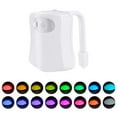 thumbnail image 7 of 8 Colors Toilet Bowl LED Night Light Motion Activated Seat Sensor Lamp Bathroom U1T9, 7 of 7