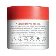 Derma E Anti-Wrinkle Retinol Renewal Cream with Retinol & Bakuchiol, Vegan Skin Care, 4 oz