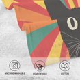 thumbnail image 5 of Yayeee 100% Cotton Hand Towels for Bathroom 16" x 28" Soft Absorbent Kitchen Towel, Black Cat, 5 of 7