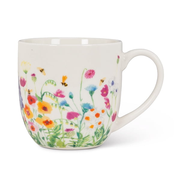 Set of 6 Bee Garden Wide Mug